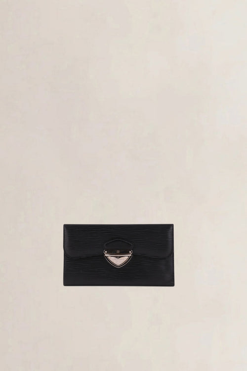 Louis Vuitton Black Eugenie Epi Leather Wallet