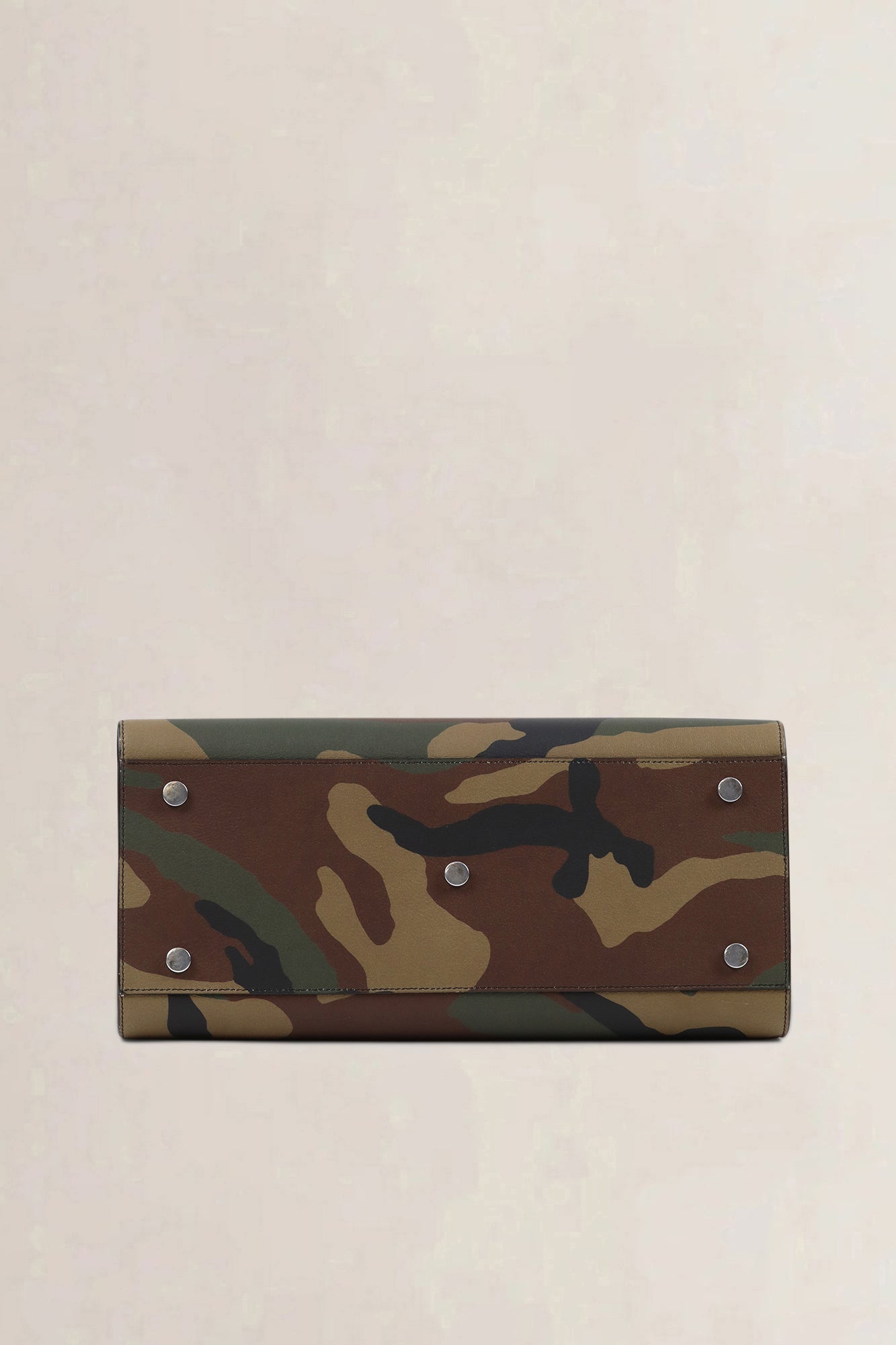 Saint Laurent Camouflage Printed Sac De Jour Small Top Handle Bag