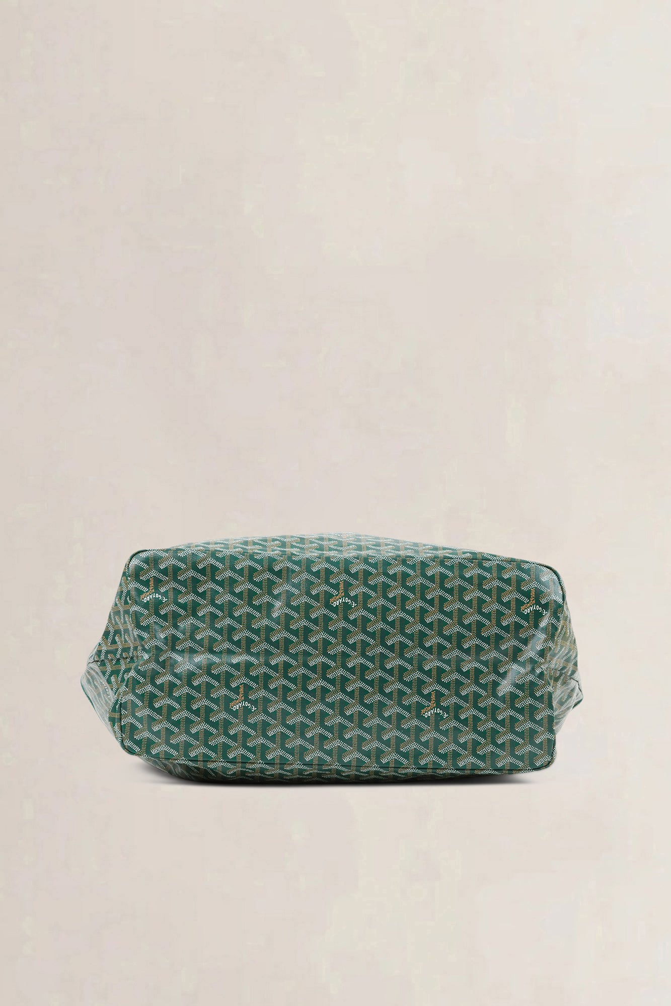 Goyard Green Saint Louis Coated Canvas — preloved