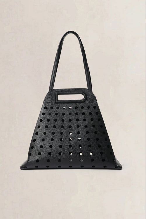 Delvaux Black L’Airess GM Taurillon Soft Shoulder Bag