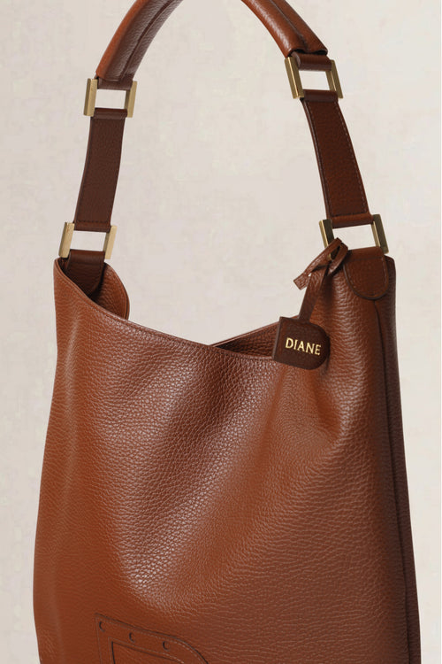 Delvaux Fauve Le Louise Fjord PM Shoulder Bag