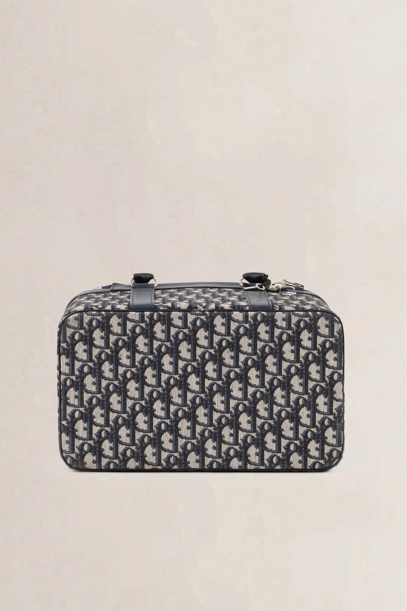 Christian Dior Blue Monogram Vanity Case