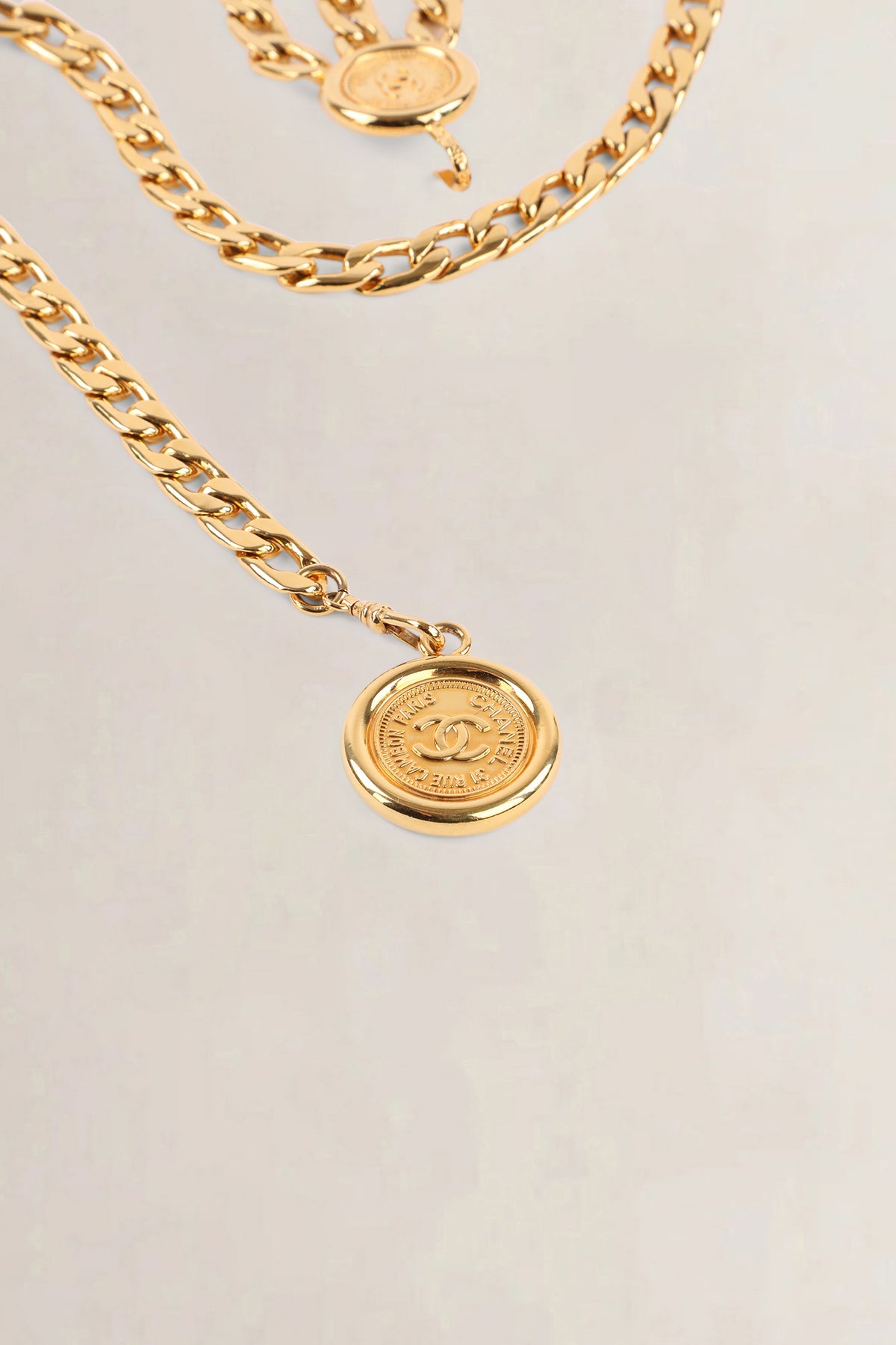 Chanel 31 Rue Cambon Chain Belt — vintage