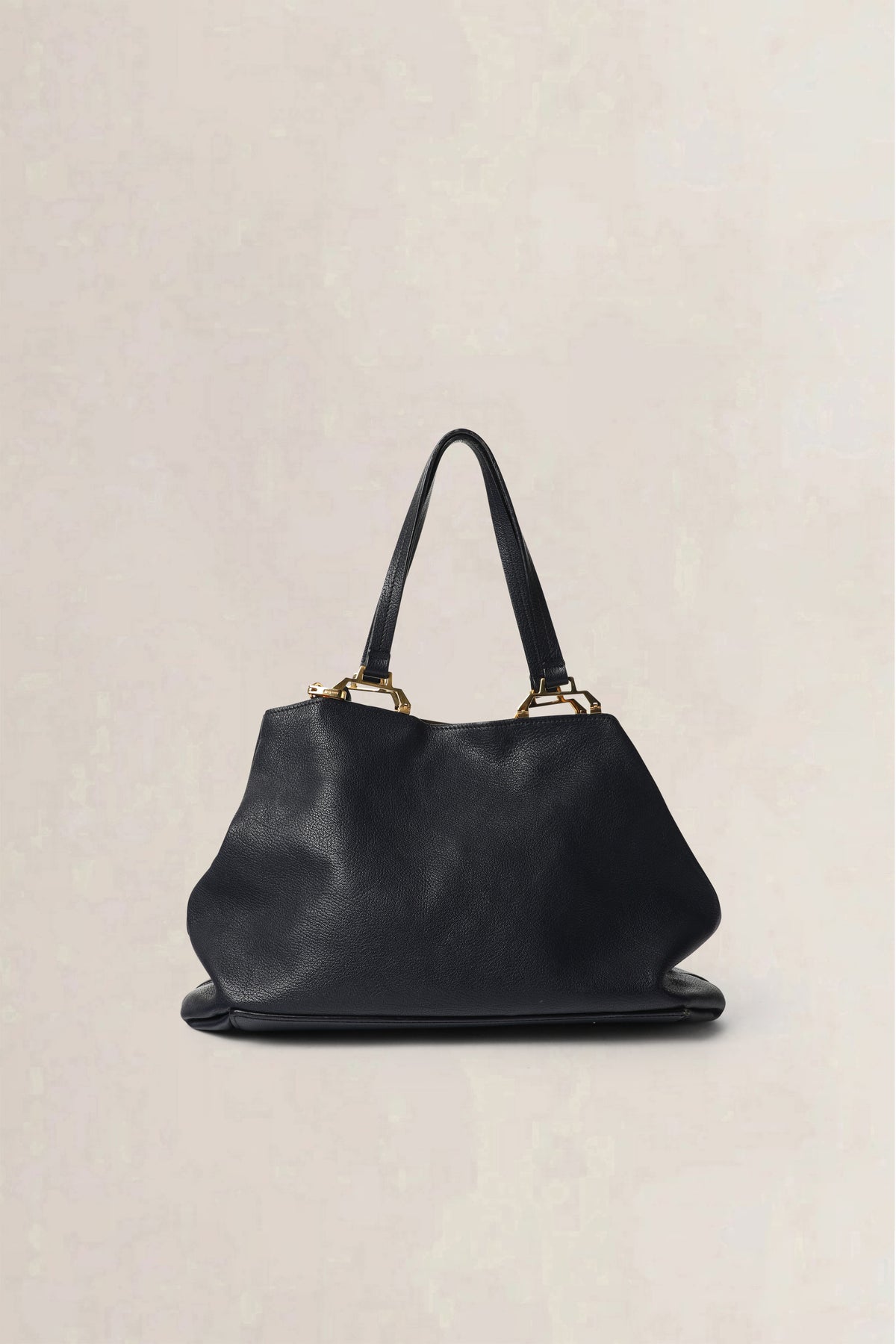 Miu Miu Navy Top Handle Bag