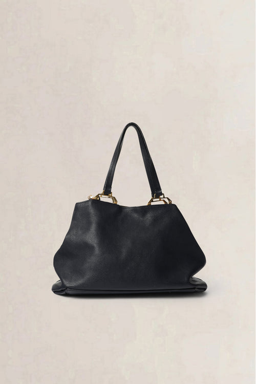 Miu Miu Navy Top Handle Bag