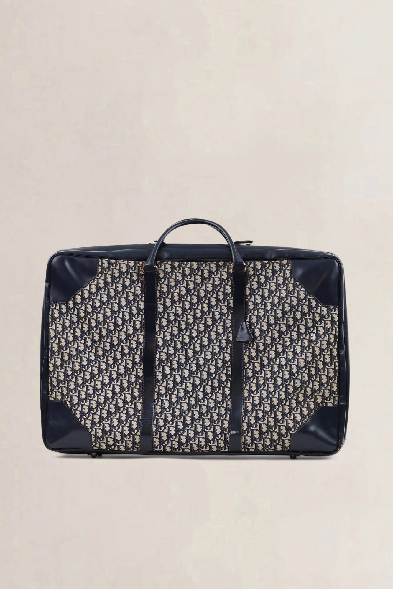 Christian Dior Blue Monogram Travel Bag