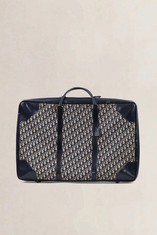 Christian Dior Blue Monogram Travel Bag