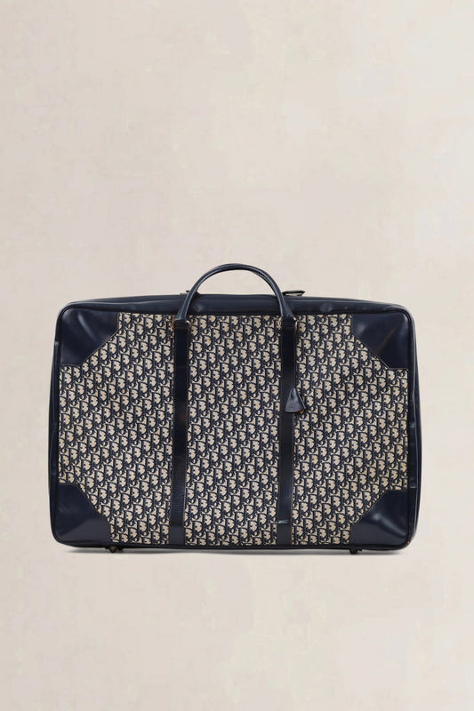 Christian Dior Blue Monogram Travel Bag