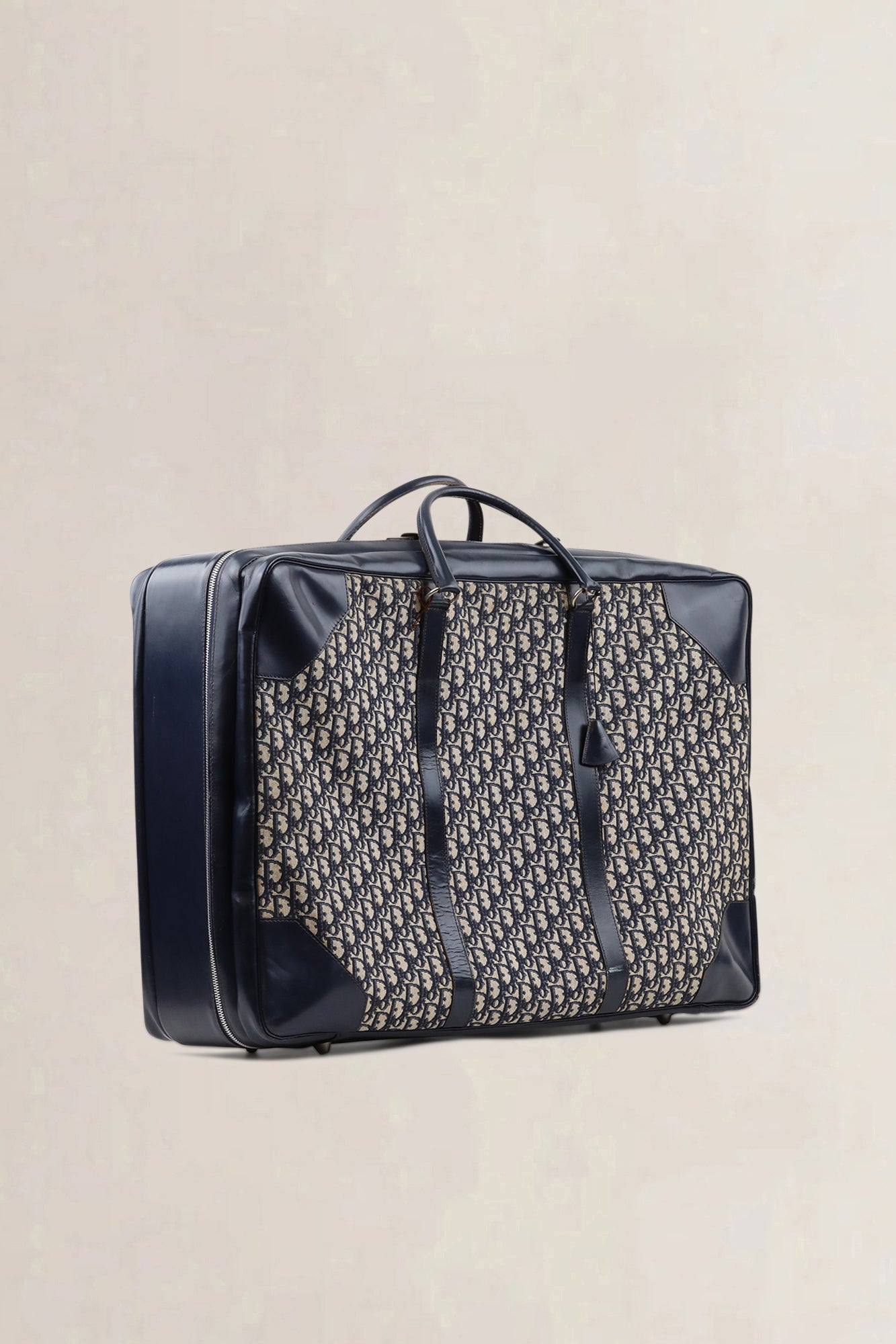 Christian Dior Blue Monogram Travel Bag