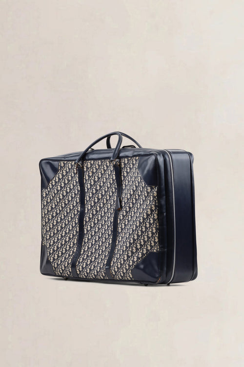 Christian Dior Blue Monogram Travel Bag