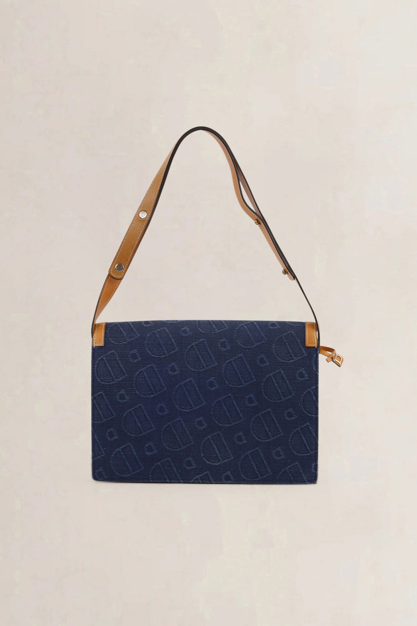 Delvaux Blue Vintage Crossbody Bag
