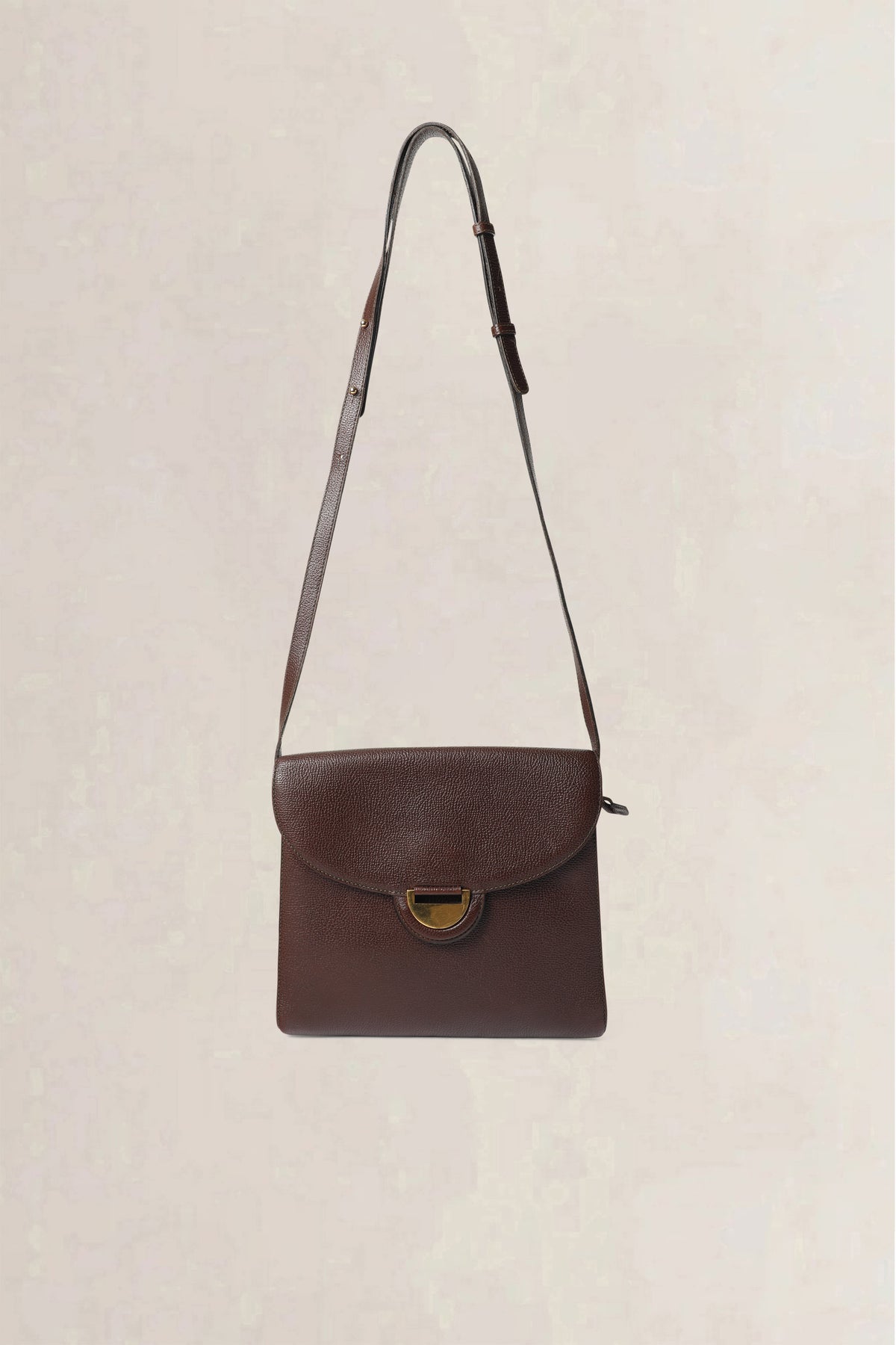Delvaux Brown Occasion Crossbody Bag