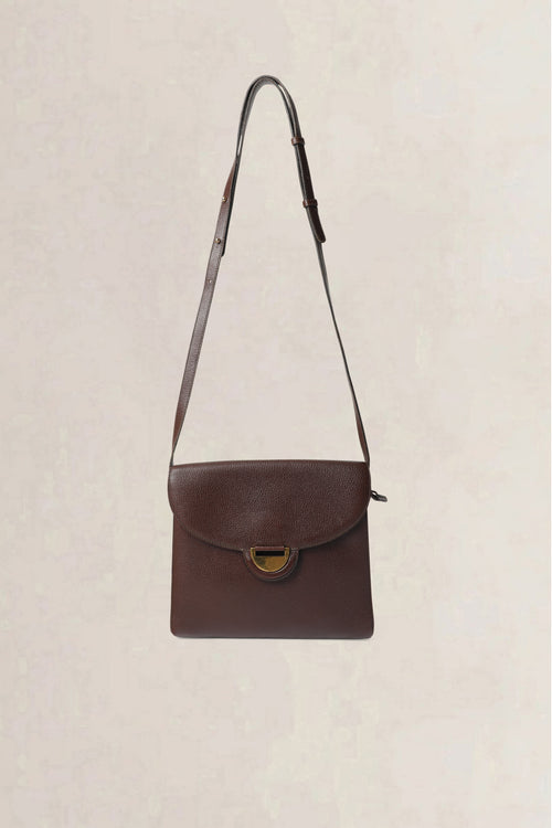 Delvaux Brown Occasion Crossbody Bag