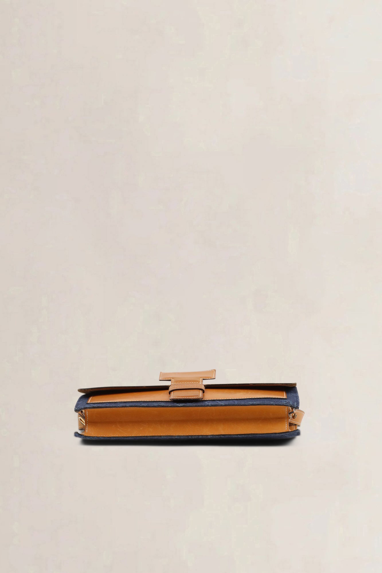 Delvaux Blue Vintage Crossbody Bag