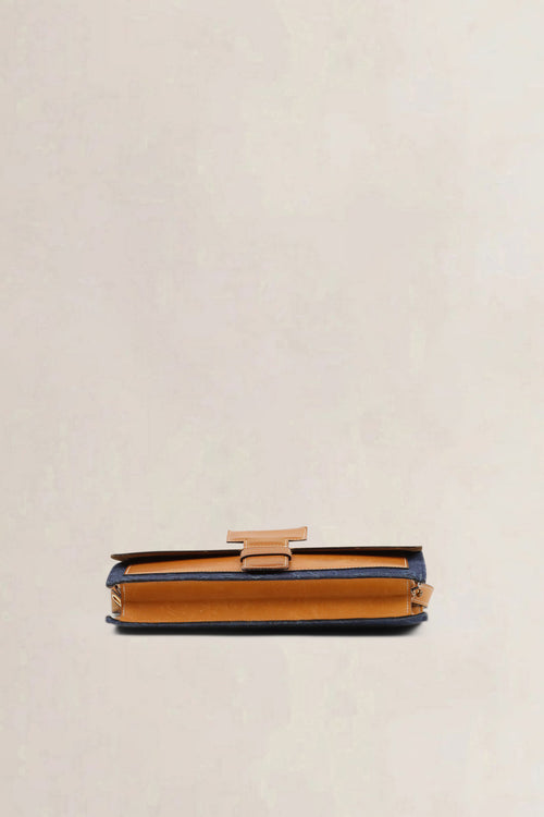 Delvaux Blue Vintage Crossbody Bag