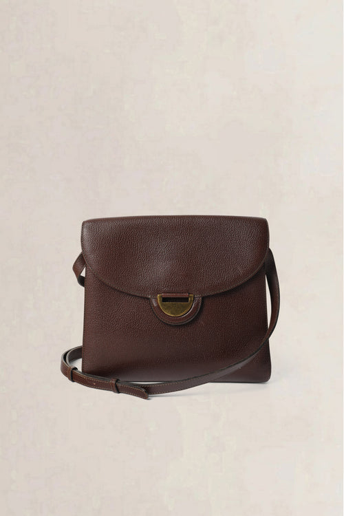 Delvaux Brown Occasion Crossbody Bag