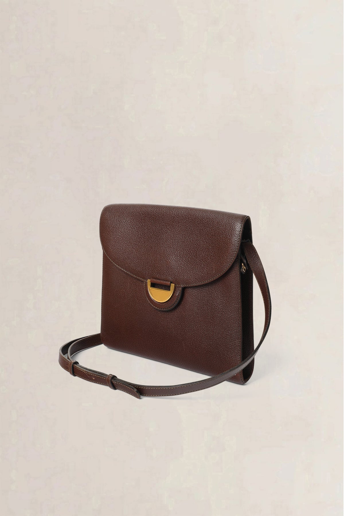 Delvaux Brown Occasion Crossbody Bag