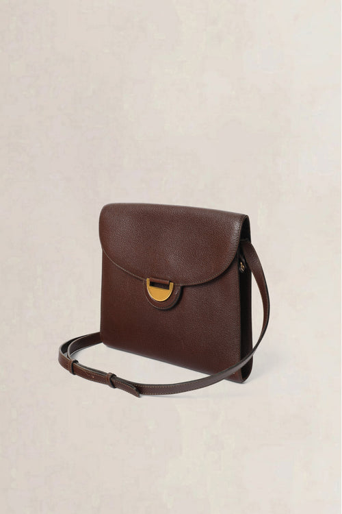 Delvaux Brown Occasion Crossbody Bag