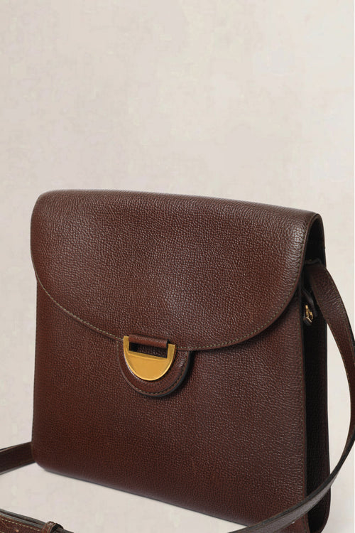 Delvaux Brown Occasion Crossbody Bag