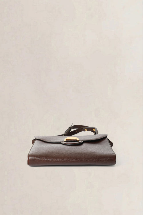 Delvaux Brown Occasion Crossbody Bag