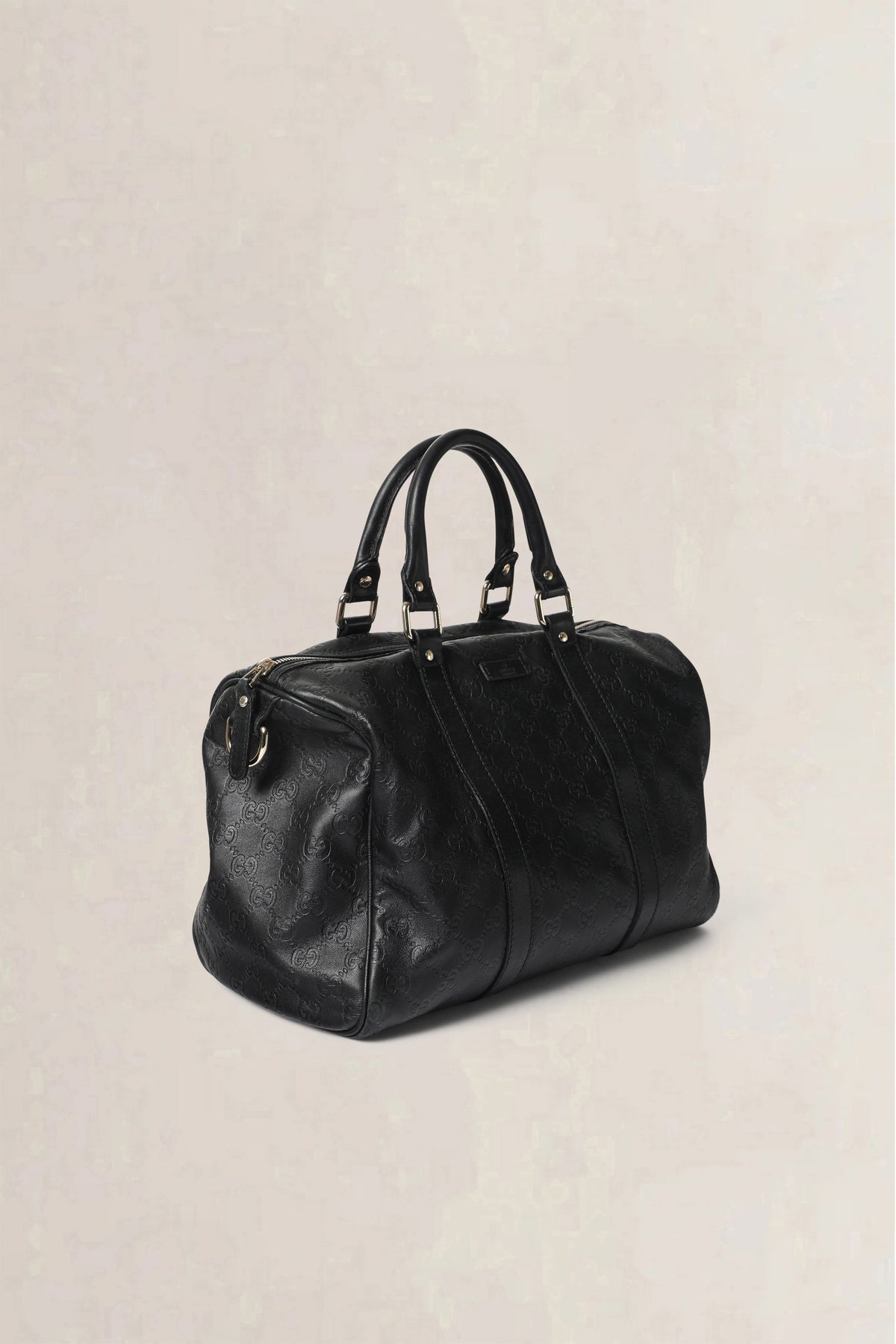 Gucci Black GG Signature Joy Boston — preloved