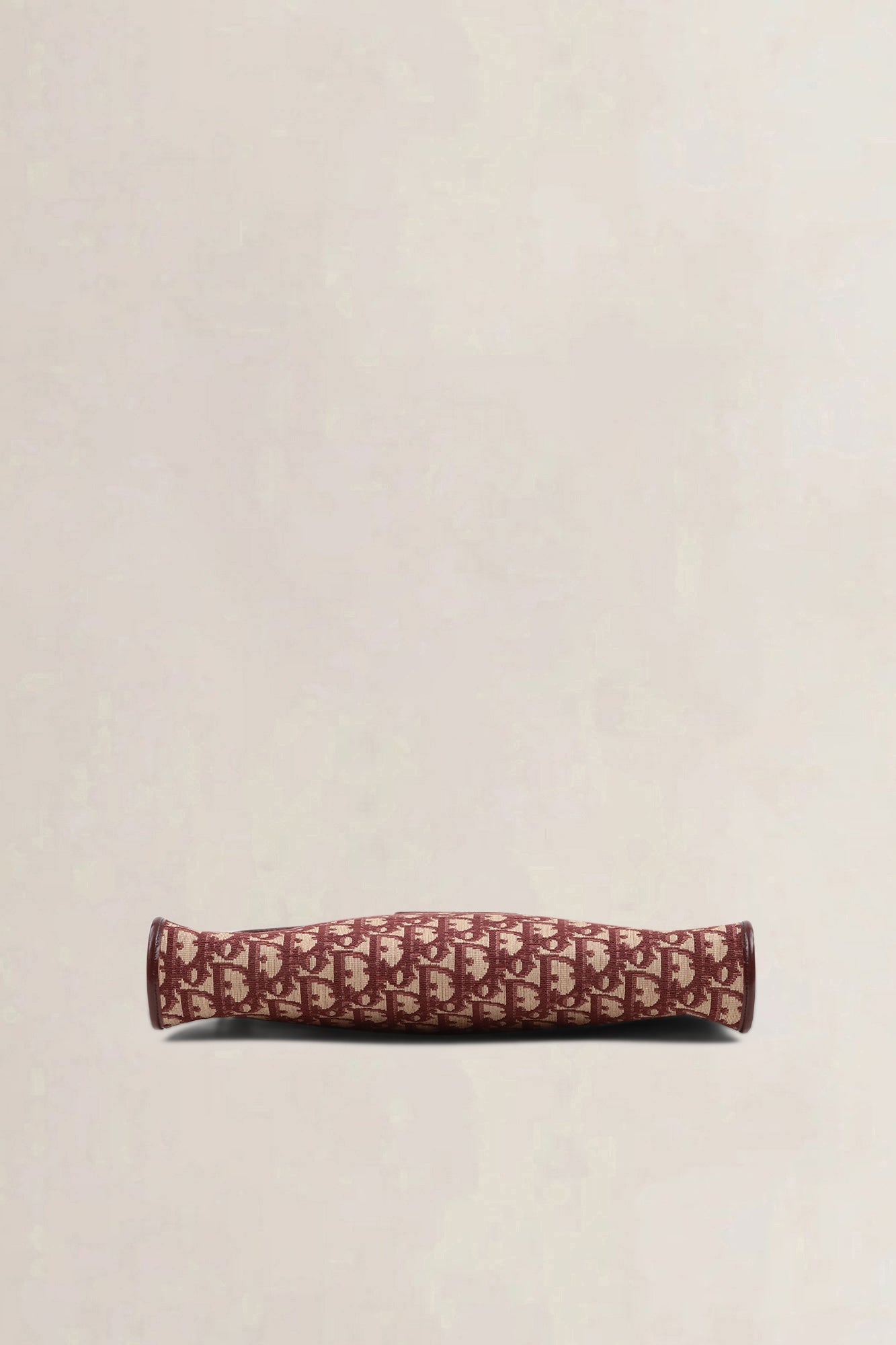 Christian Dior Burgundy Monogram Shoulder Bag