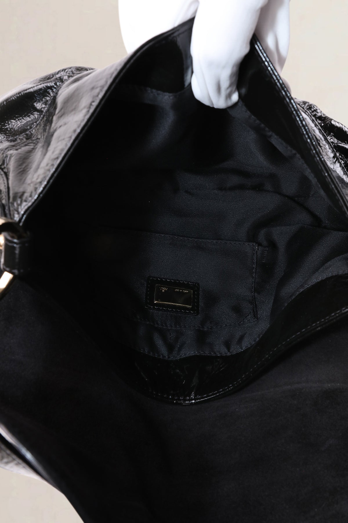 Fendi Black Chef Shoulder Bag