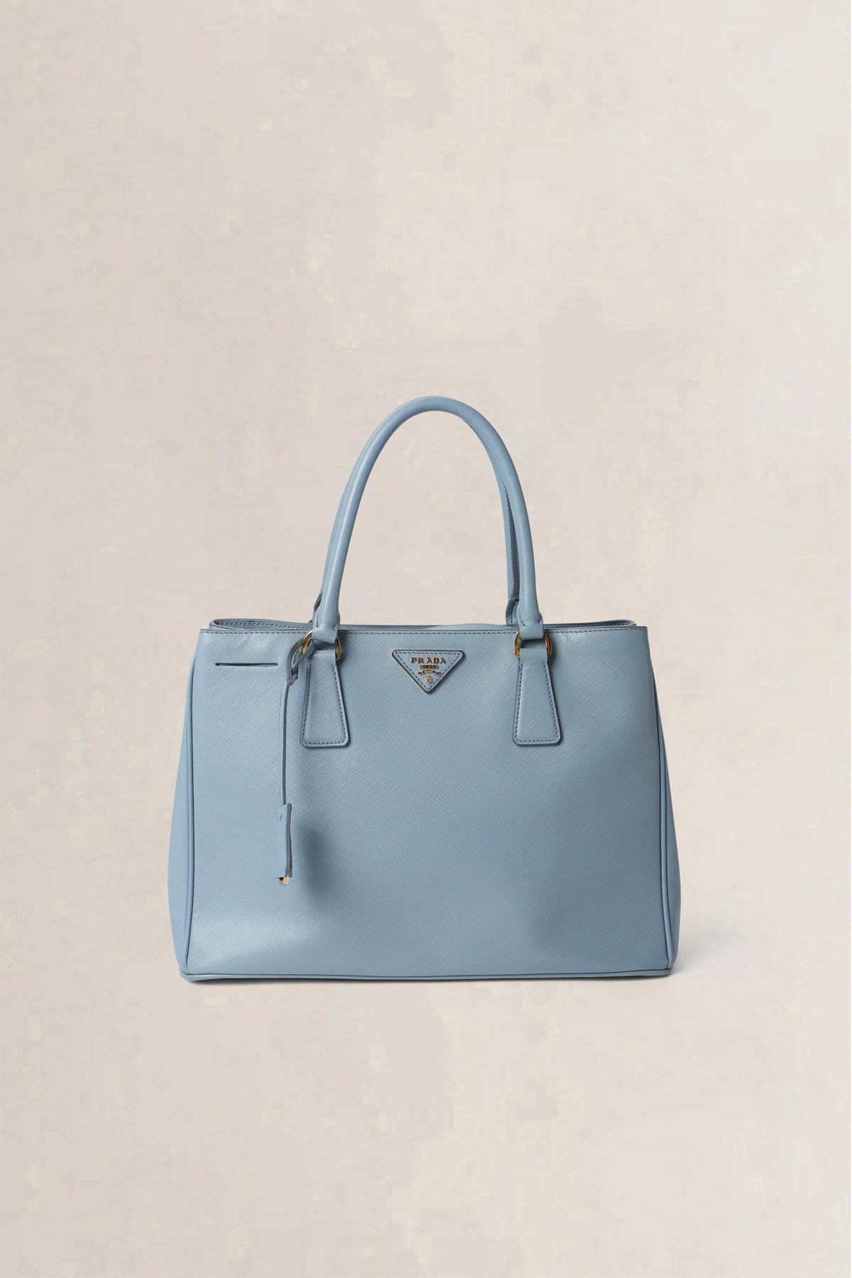 Prada Blue Galleria Saffiano Crossbody Bag &amp; Wallet Set