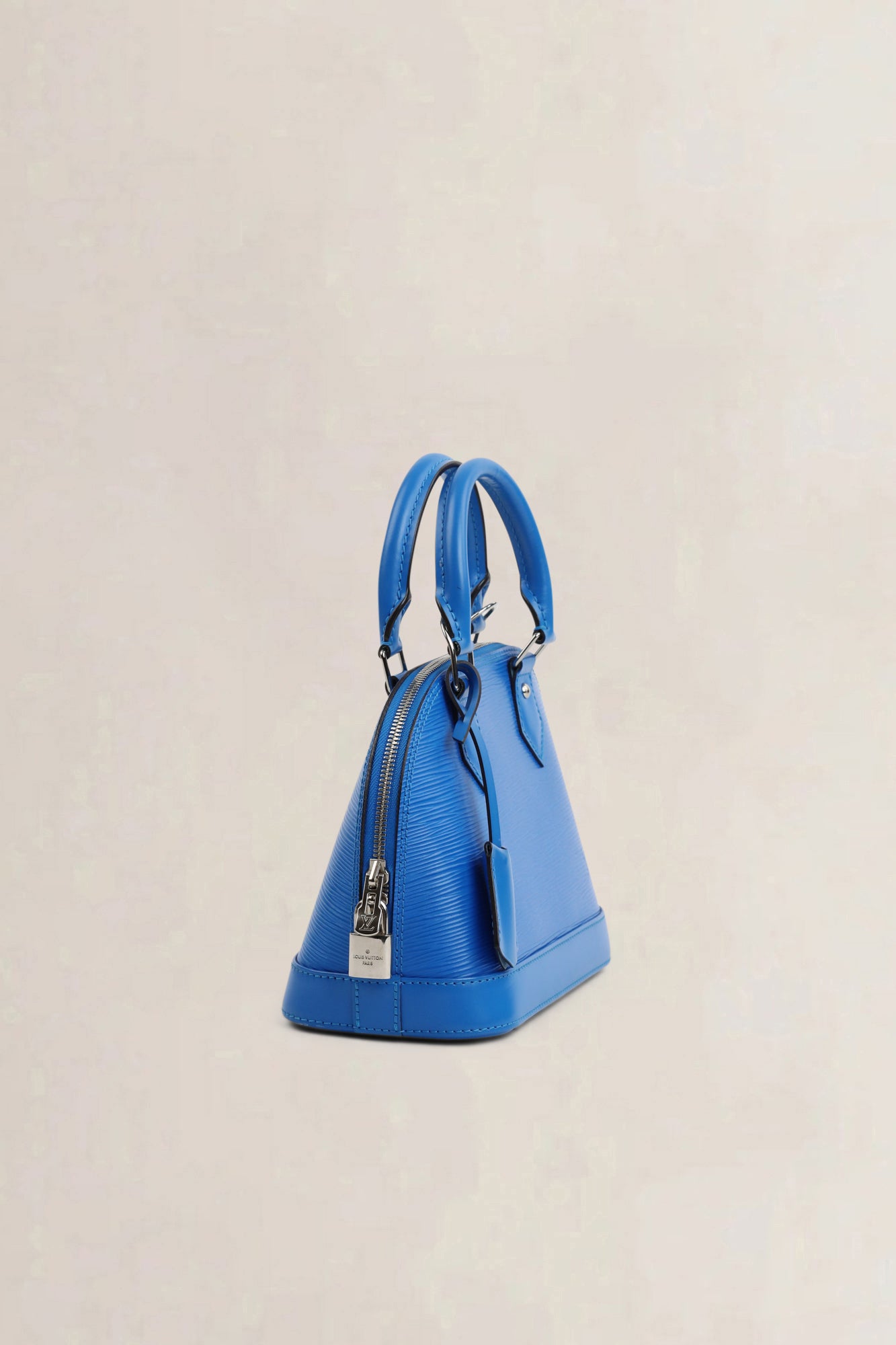 Louis Vuitton Blue Epi Alma BB Crossbody Bag