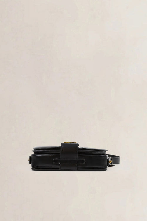 Delvaux Black Leather Shoulder Bag