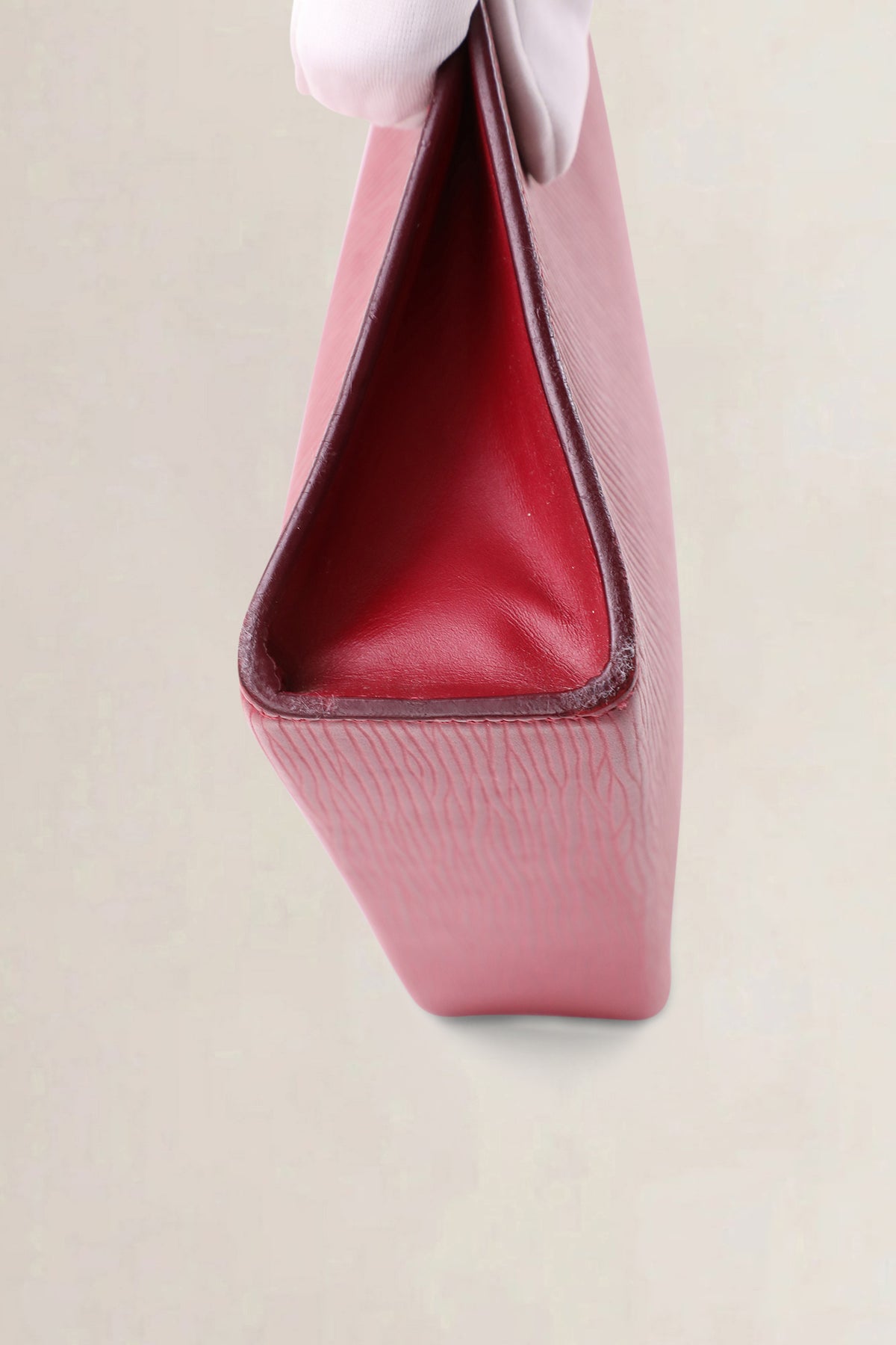 Louis Vuitton Burgundy Epi Toiletry Pouch — vintage