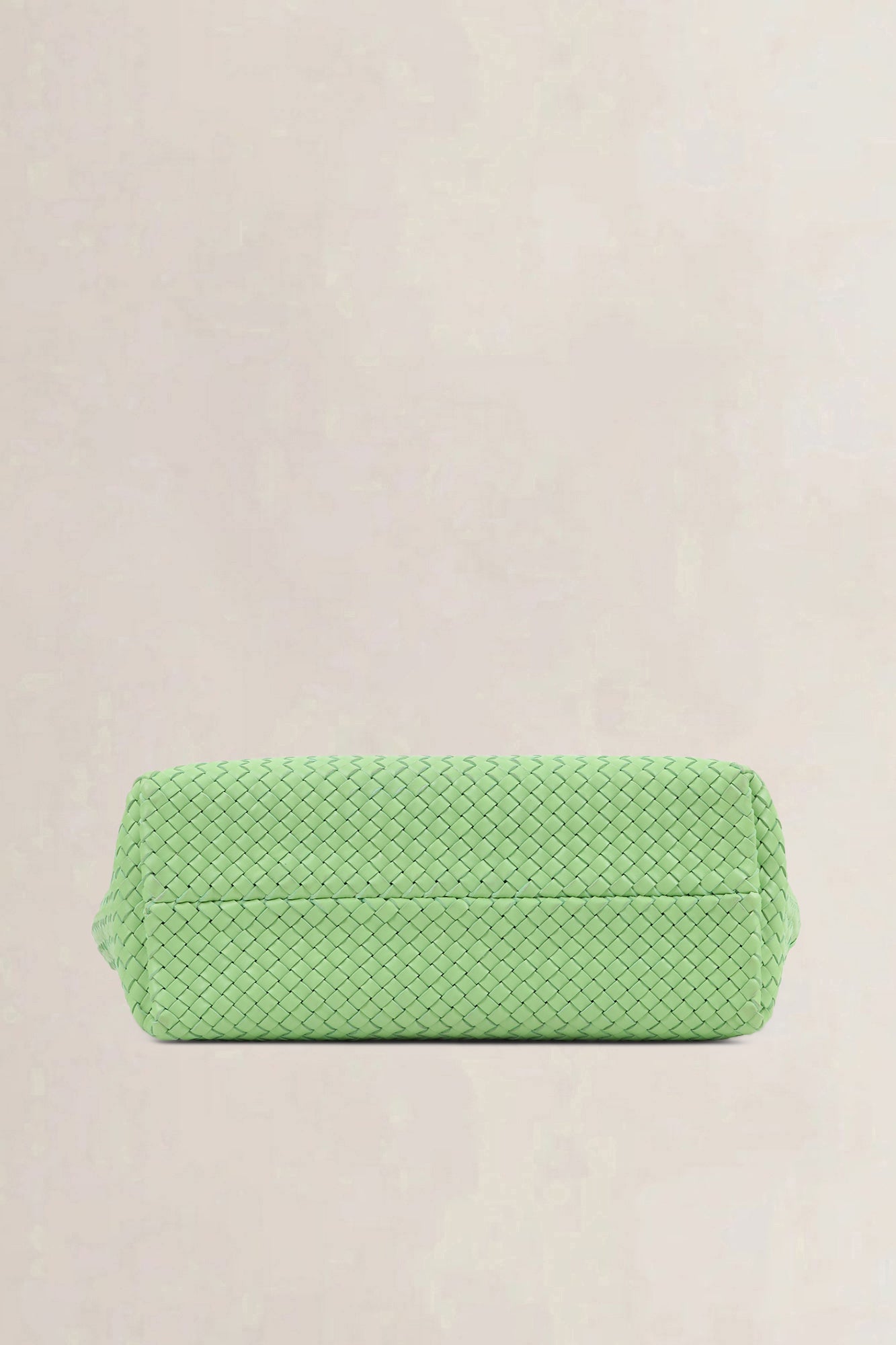 Bottega Veneta Pistacchio Green Intrecciato Leather Cabat Shoulder Bag