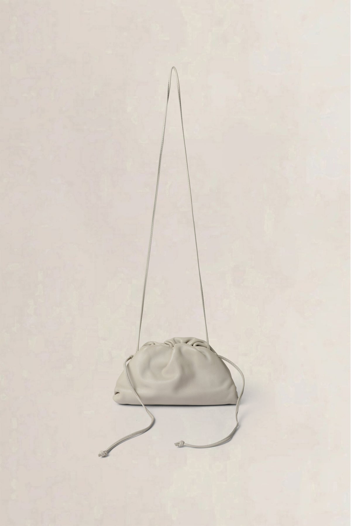 Bottega Veneta White The Mini Pouch Crossbody Bag