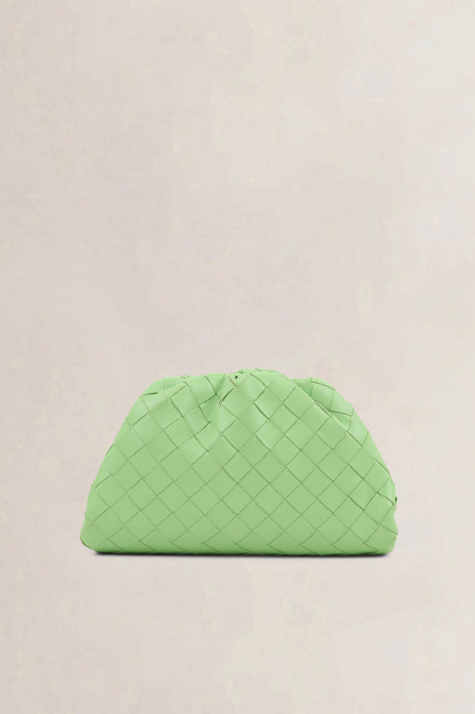 Bottega Veneta Pistacchio The Pouch Crossbody Bag