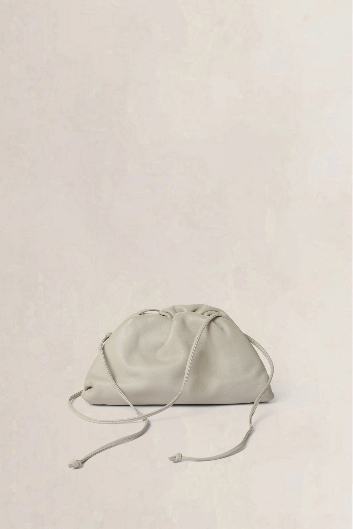 Bottega Veneta White The Mini Pouch Crossbody Bag