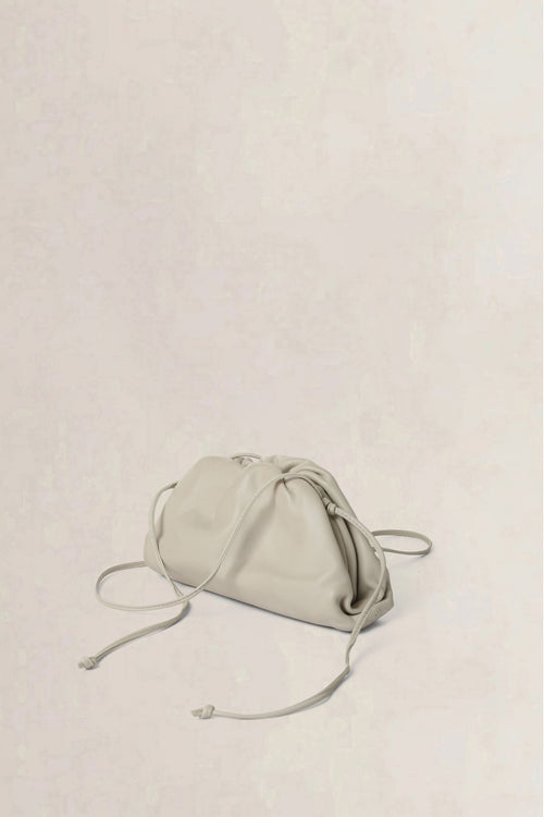 Bottega Veneta White The Mini Pouch Crossbody Bag
