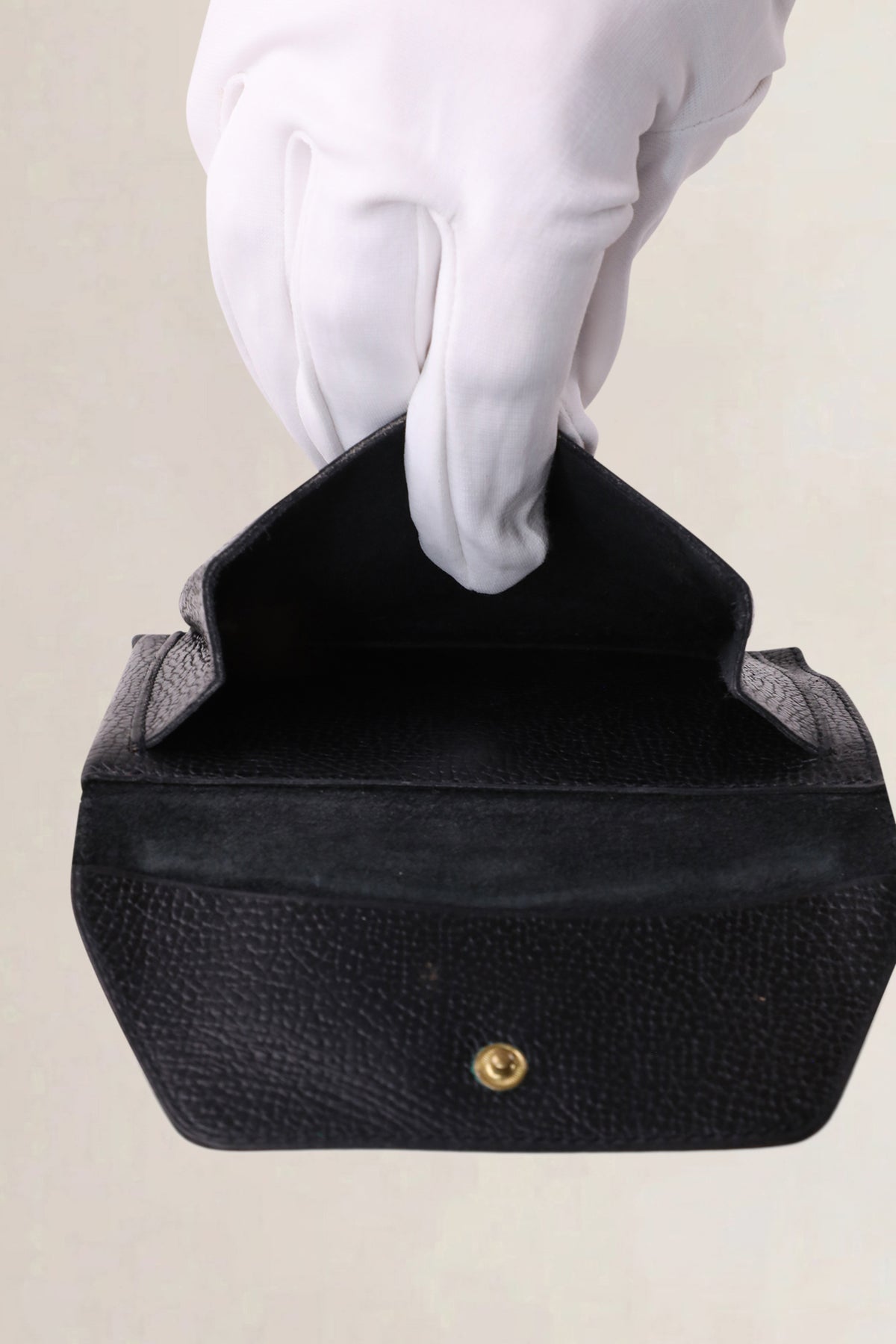 Delvaux Black Diabolo MM — preloved