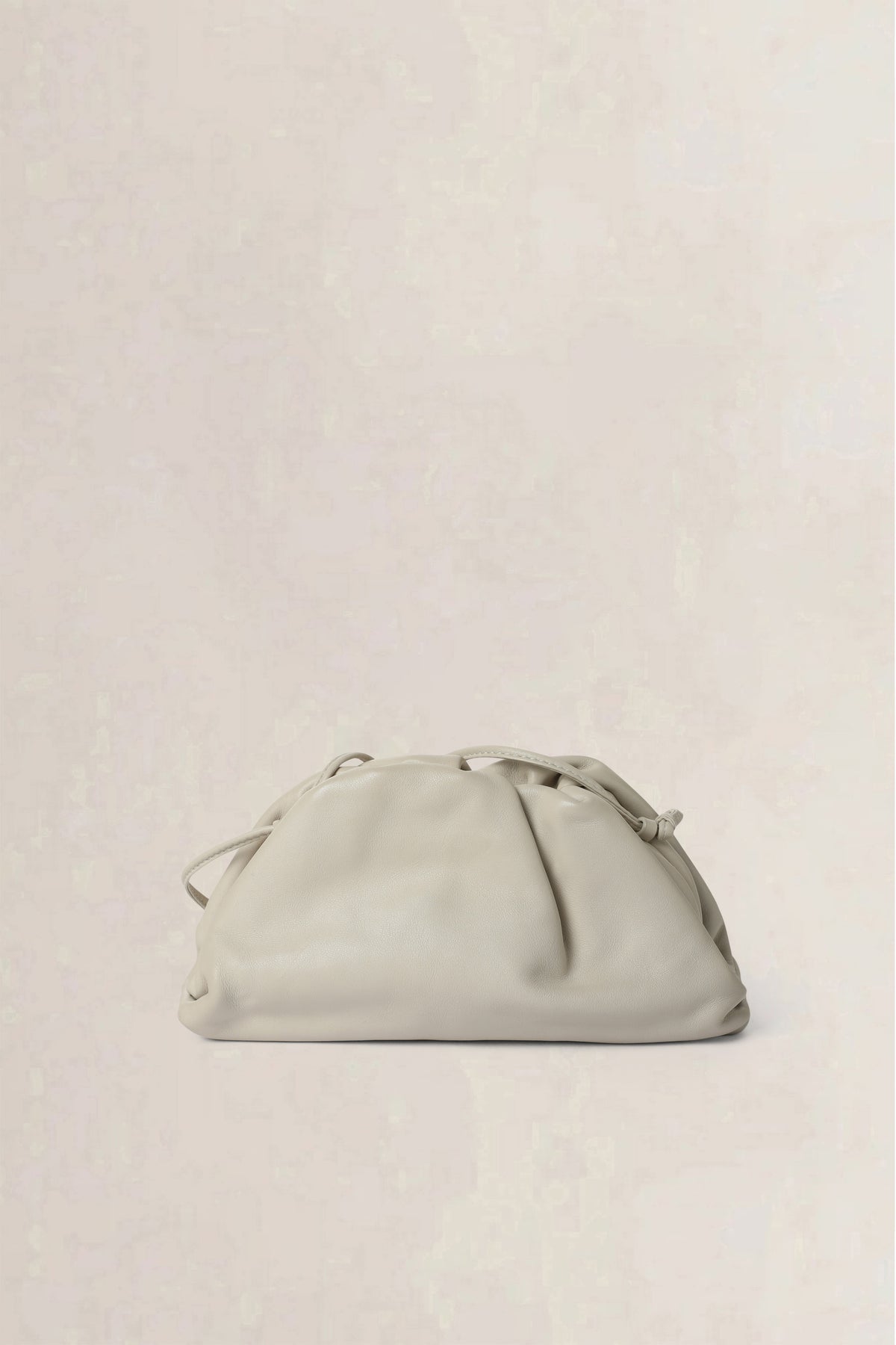 Bottega Veneta White The Mini Pouch Crossbody Bag