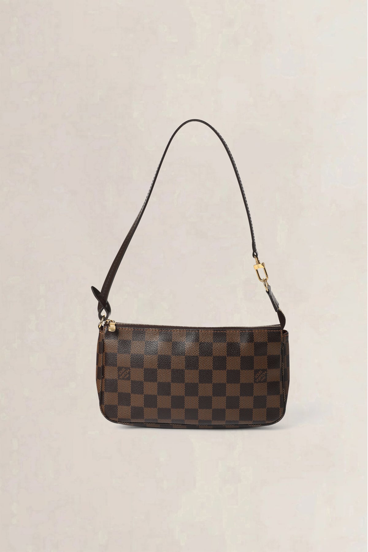 Louis Vuitton Brown Damier Ebene Pochette Shoulder Bag
