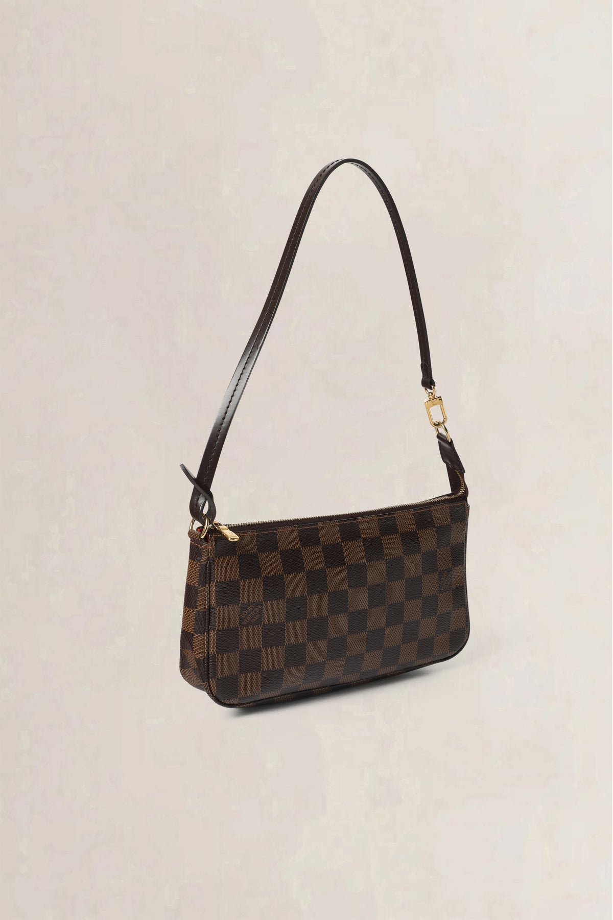 Louis Vuitton Brown Damier Ebene Pochette Shoulder Bag