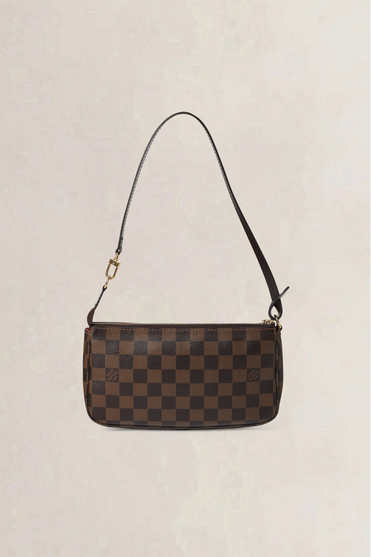 Louis Vuitton Brown Damier Ebene Pochette Shoulder Bag