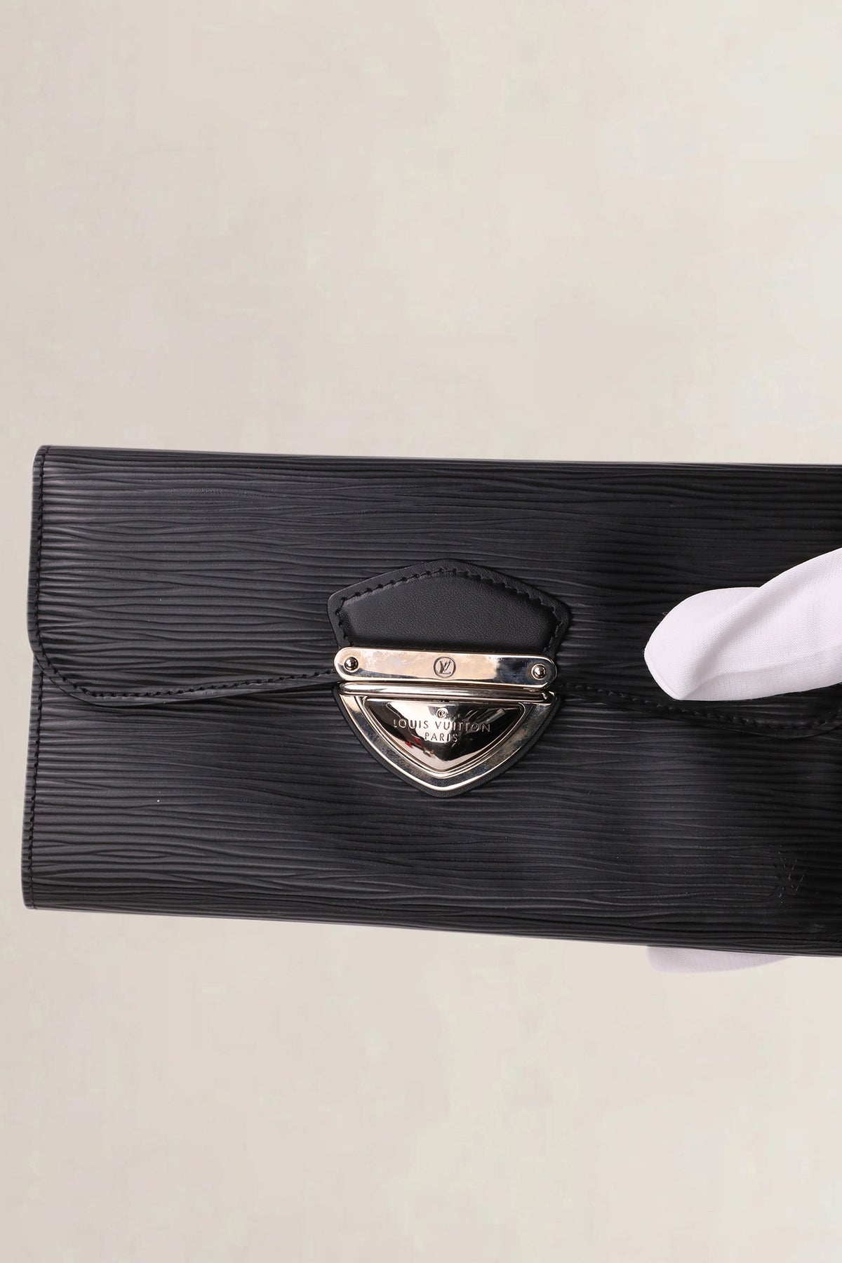 Louis Vuitton Black Eugenie Epi Leather Wallet