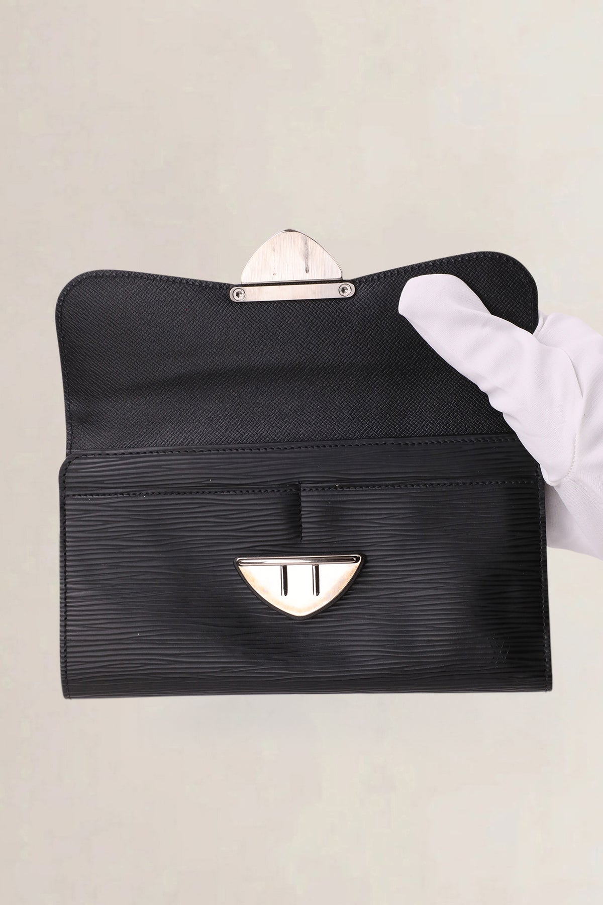 Louis Vuitton Black Eugenie Epi Leather Wallet