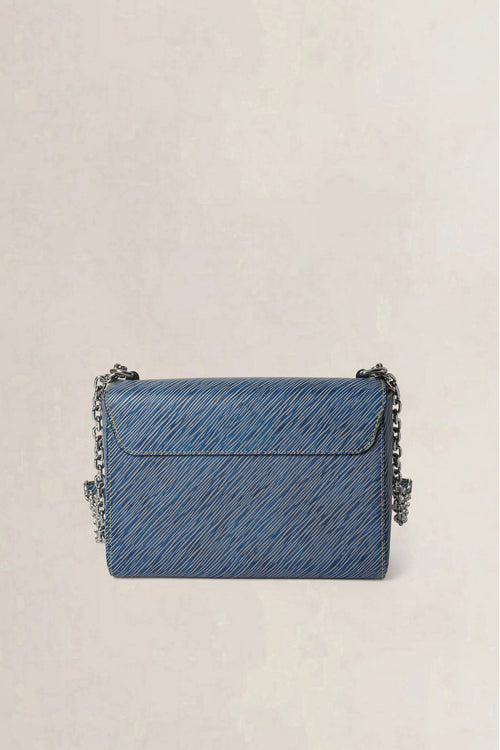 Louis Vuitton Blue Twist Epi MM Crossbody Bag