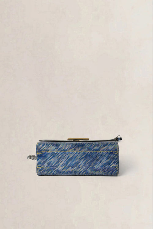 Louis Vuitton Blue Twist Epi MM Crossbody Bag