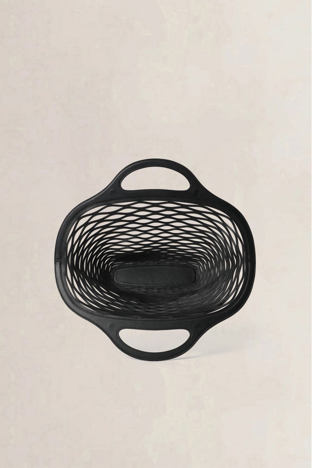Delvaux Anthracite Grey Charles Kaisin The Basket Top Handle Bag