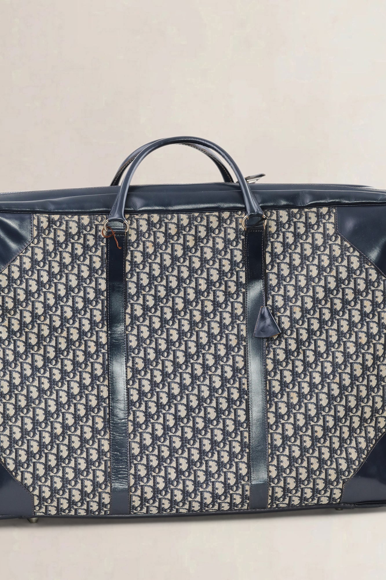 Christian Dior Blue Monogram Travel Bag