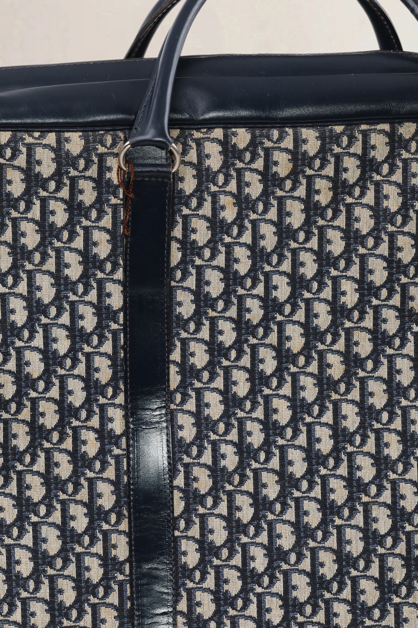 Christian Dior Blue Monogram Travel Bag