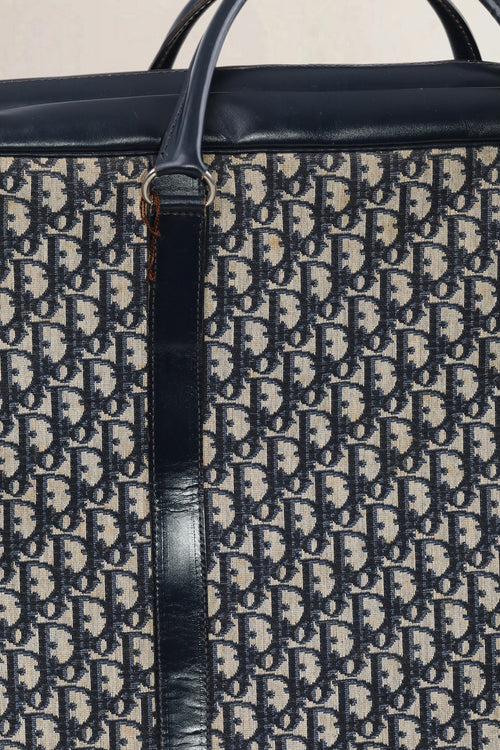 Christian Dior Blue Monogram Travel Bag