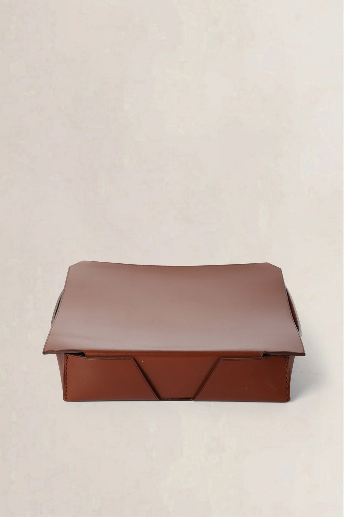 Delvaux Brown Szekely Collection Paper Tray